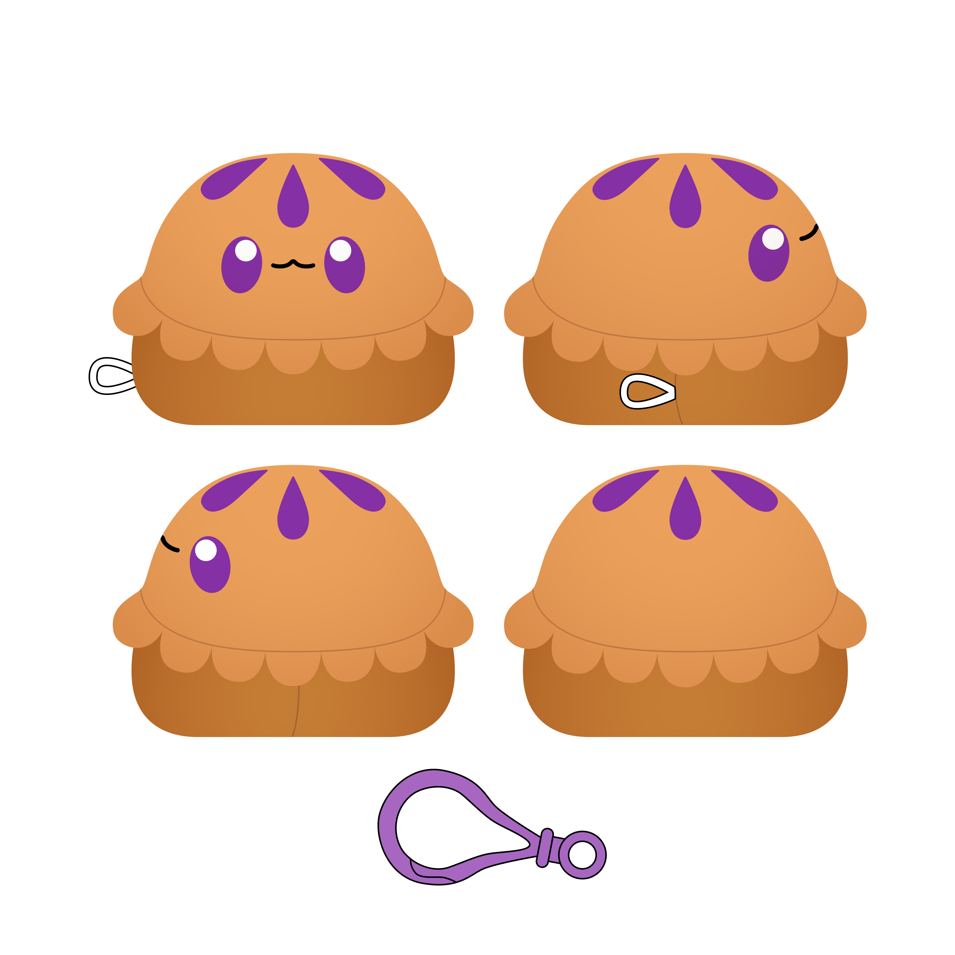 ChaCha Cutiepie Plushie Keychain
